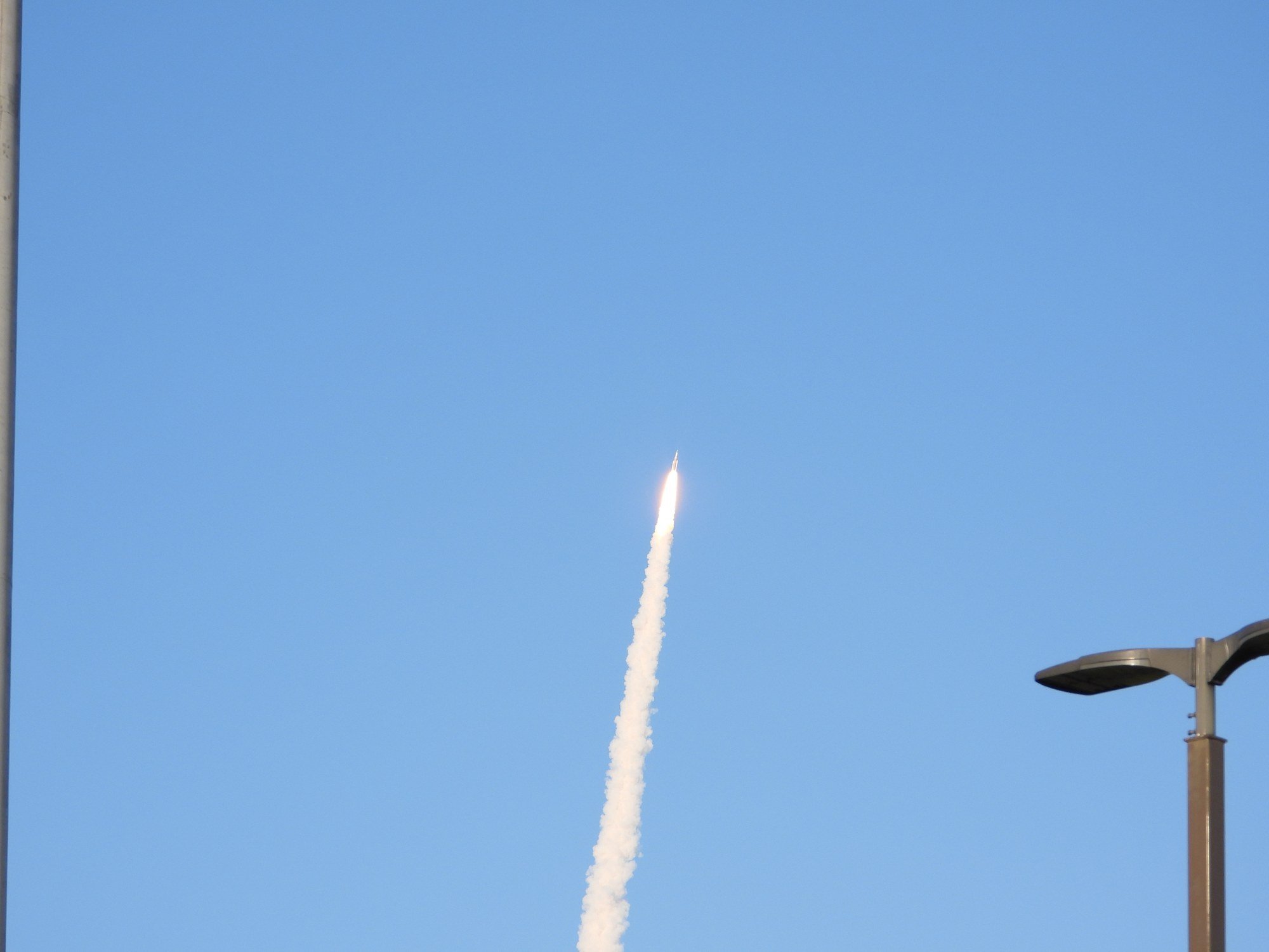 DSCN0676 · Artemis II ascent over the Space Coast, Florida, 2026