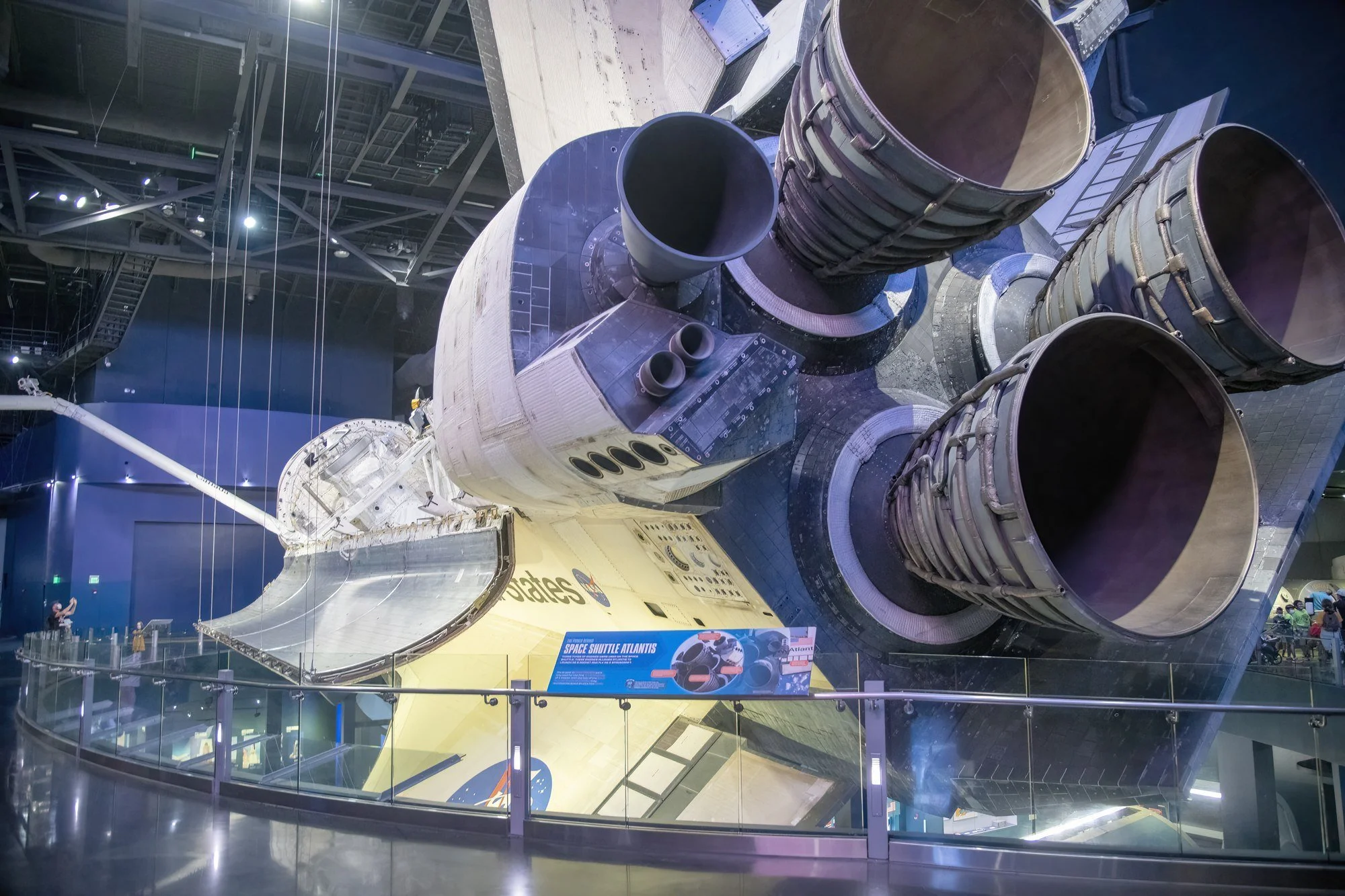 MMD_6272 · Space Shuttle Atlantis engines, Kennedy Space Center, Florida