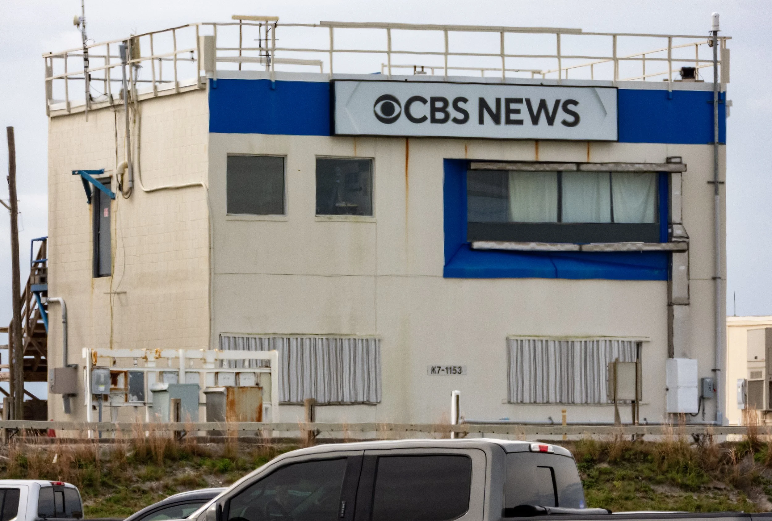 Media room at Kennedy Space Center