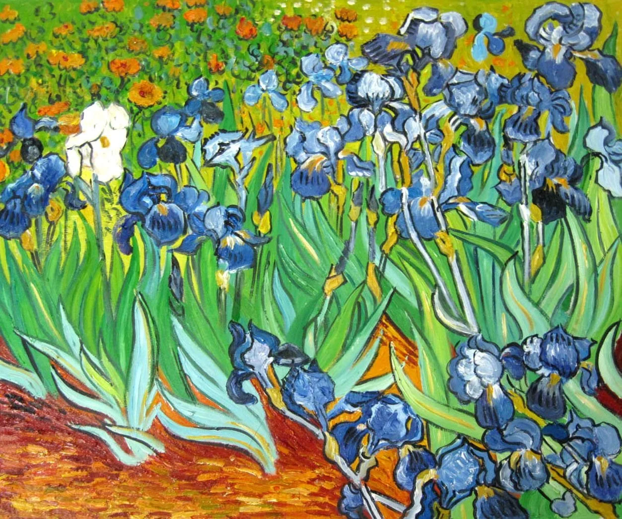 Flowers and Trees and Buildings, Oh My! (Painting Outside)