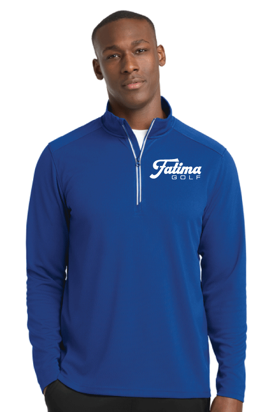 FHS GOLF Sport-Tek Textured 1/4-Zip Pullover
