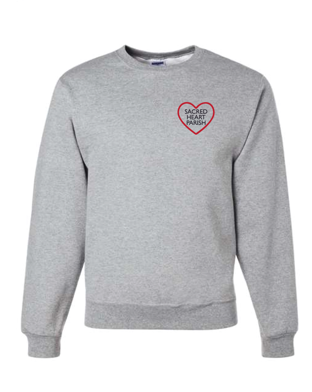 SH Heart Embroidery - Grey