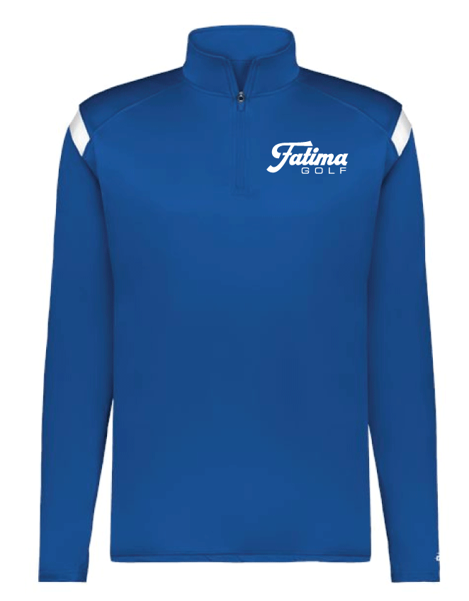 FHS GOLF Badger On the Rise Quarter Zip Pullover