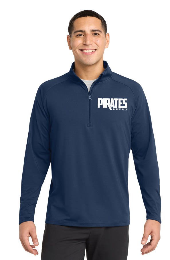 Pirates 1/4 Zip Pullover Sport-Wick Stretch