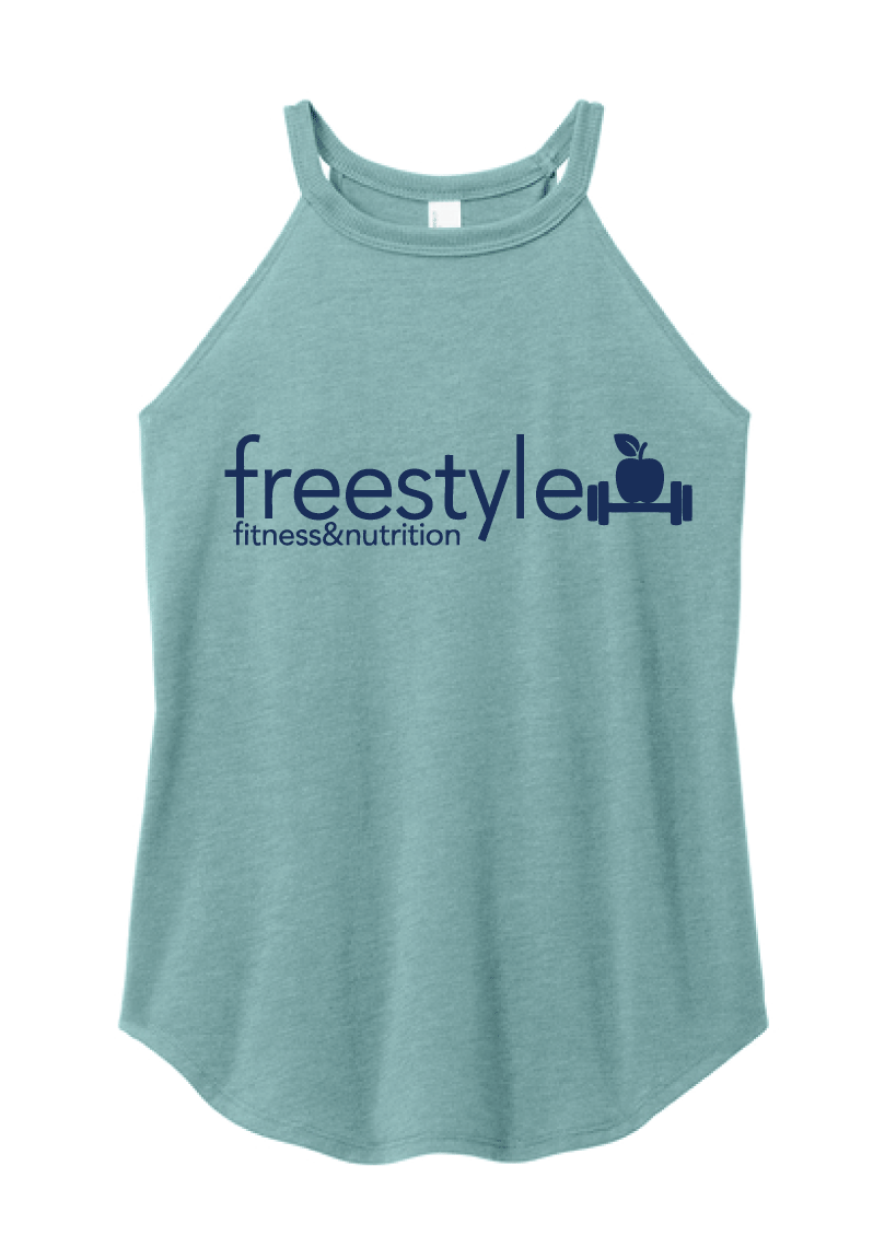 FFN District Women’s Perfect Tri Rocker Tank - Freestyle