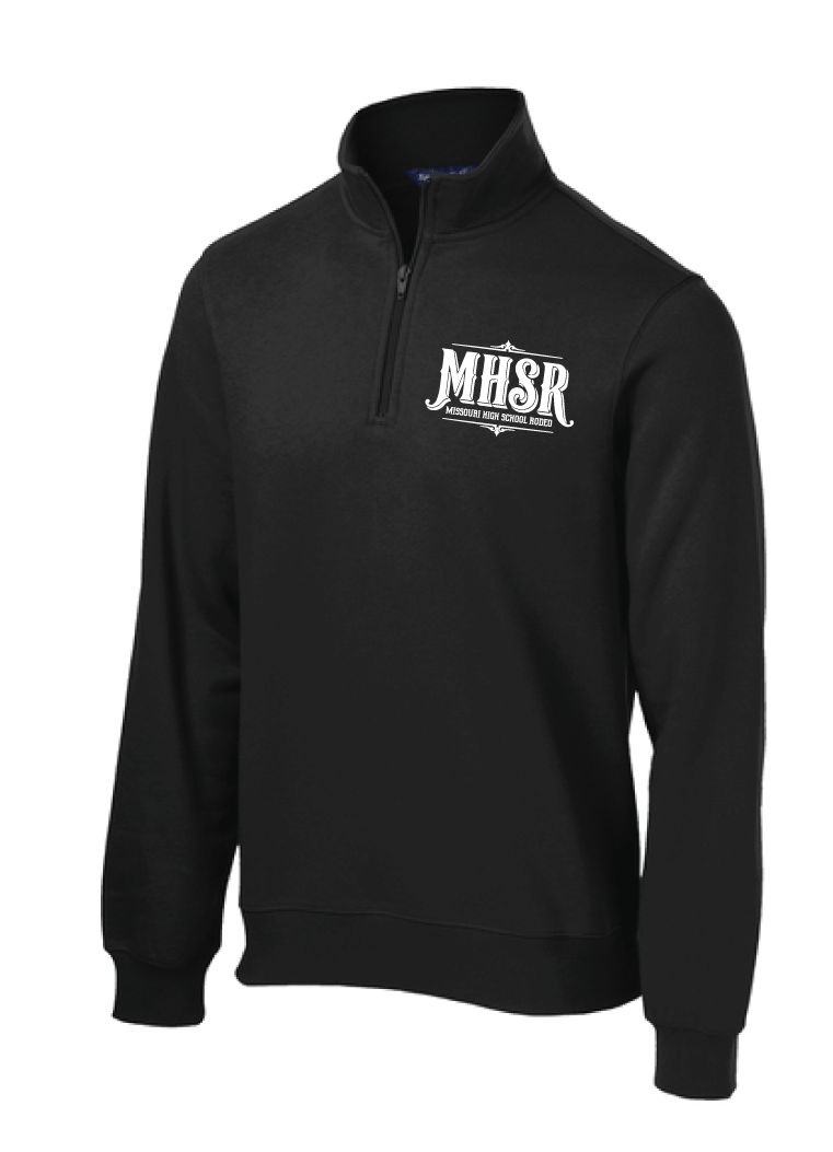 MHSR Sport Tek Quarterzip - Black