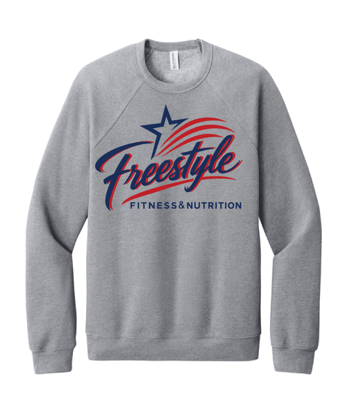 FFN BELLA+CANVAS® Unisex Sponge Fleece Classic Crewneck Sweatshirt - Patriotic