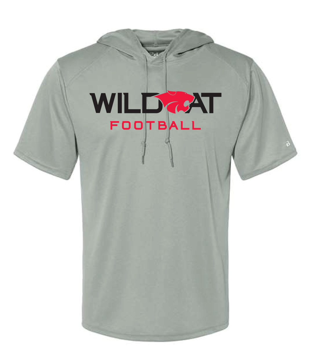 WFC WILDCAT SPORTS GREY BADGER HOODED COLLECTION