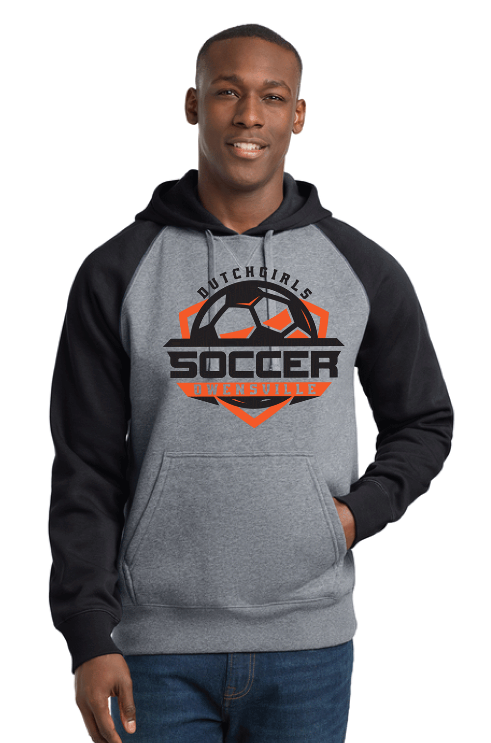 OHS Ball Sport-Tek Raglan Hooded Sweatshirt