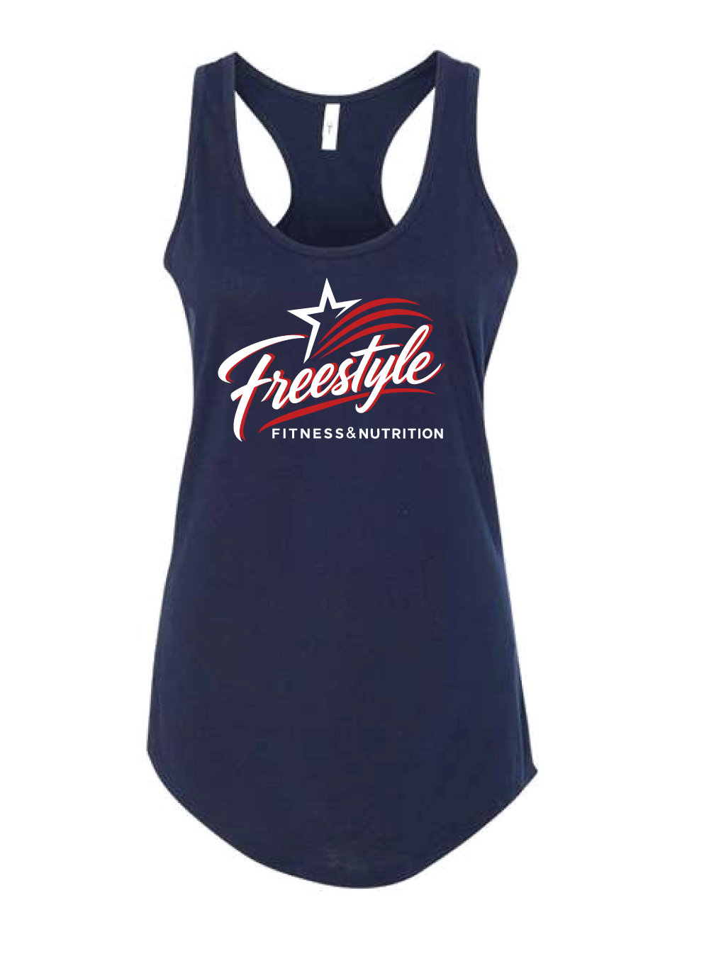 FFN Next Level 1533 Women's Ideal Racerback Tank - Patriotic