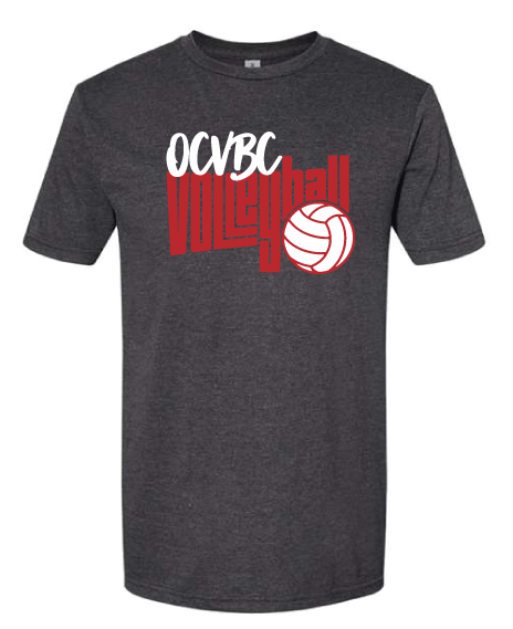 OCVBC Stacked - Dk Heather