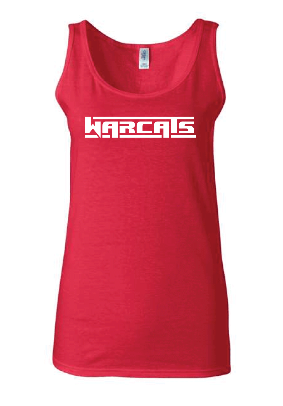 Warcats Ladies Gildan Softstyle Tank