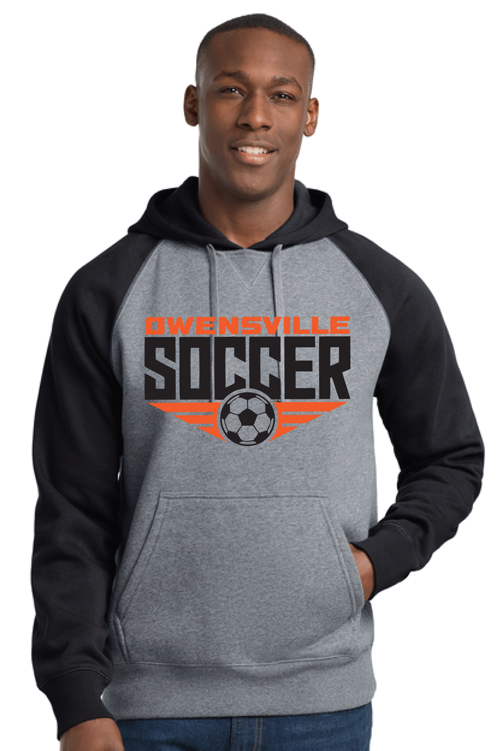 OHS Wing Sport-Tek Raglan Hooded Sweatshirt