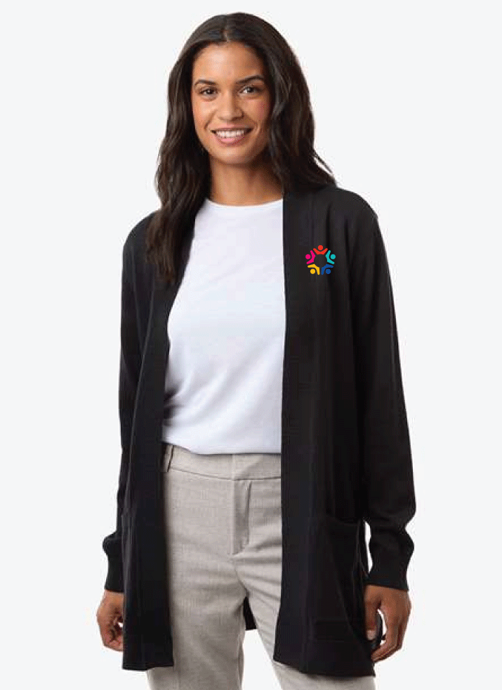 CL Devon & Jones Women's New Classics Open Cardigan Sweater