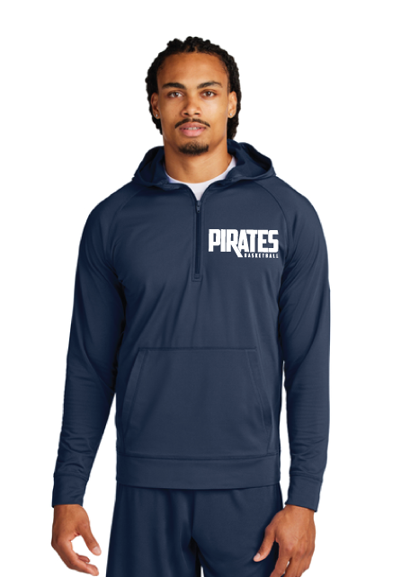 Pirates 1/2 Zip Hoodie Sport-Wick Stretch