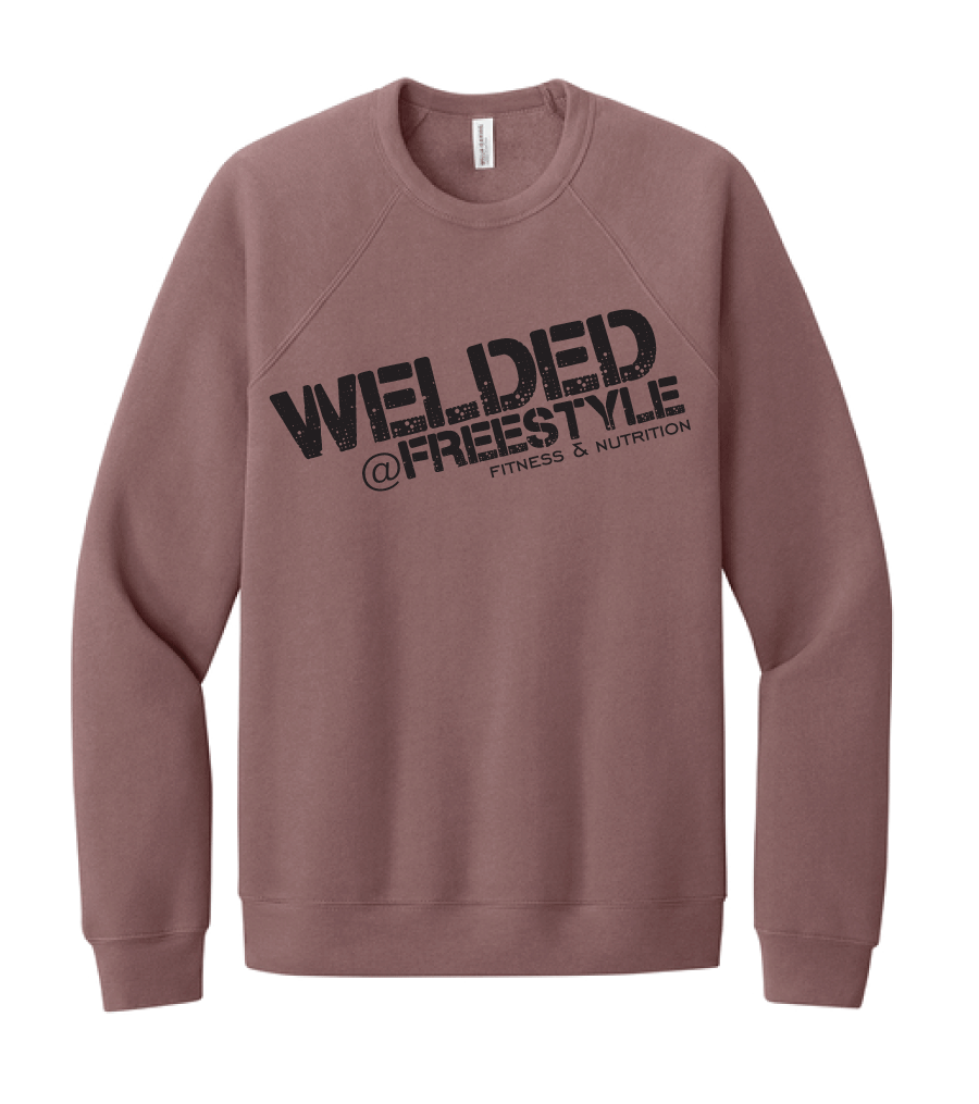 FFN BELLA+CANVAS® Unisex Sponge Fleece Classic Crewneck Sweatshirt - Welded