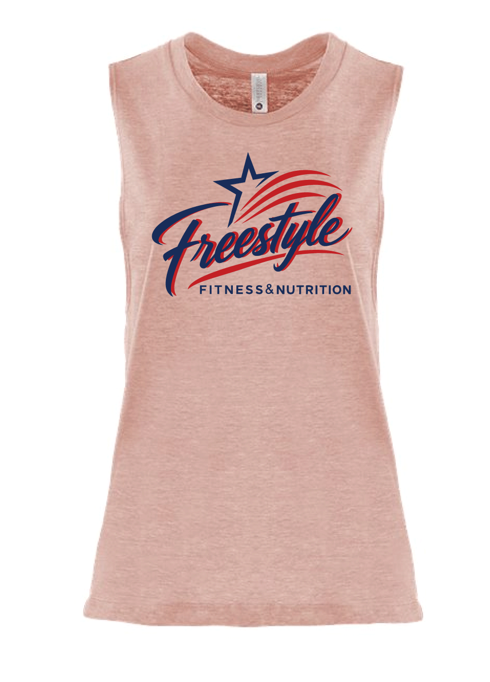 FFN Next Level 5013 Women’s Festival Muscle Tank - Patriotic