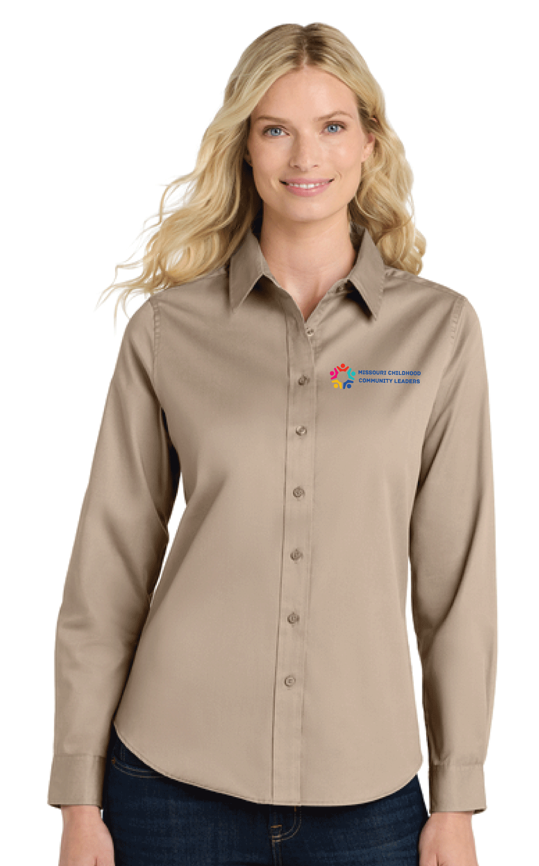 CL Port Authority Long Sleeve Easy Care Shirt WOMENS