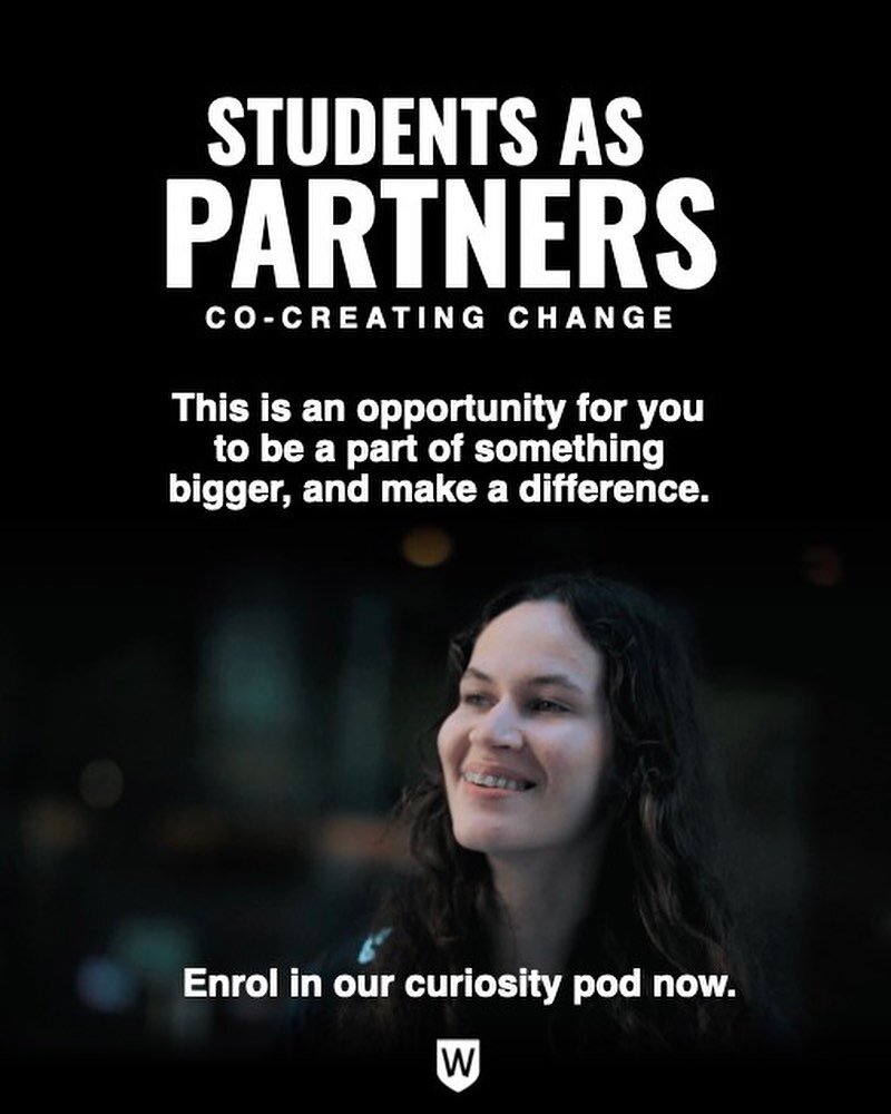 Are you seeking more as a student? Do you have ideas and want to be involved in the University? This student co-created curiosity pod is for you! Anyone can enrol! Enrol now 
.
.
.
#westernsydney #uni #unilife #cpod #curiositypod #studentpartners #st