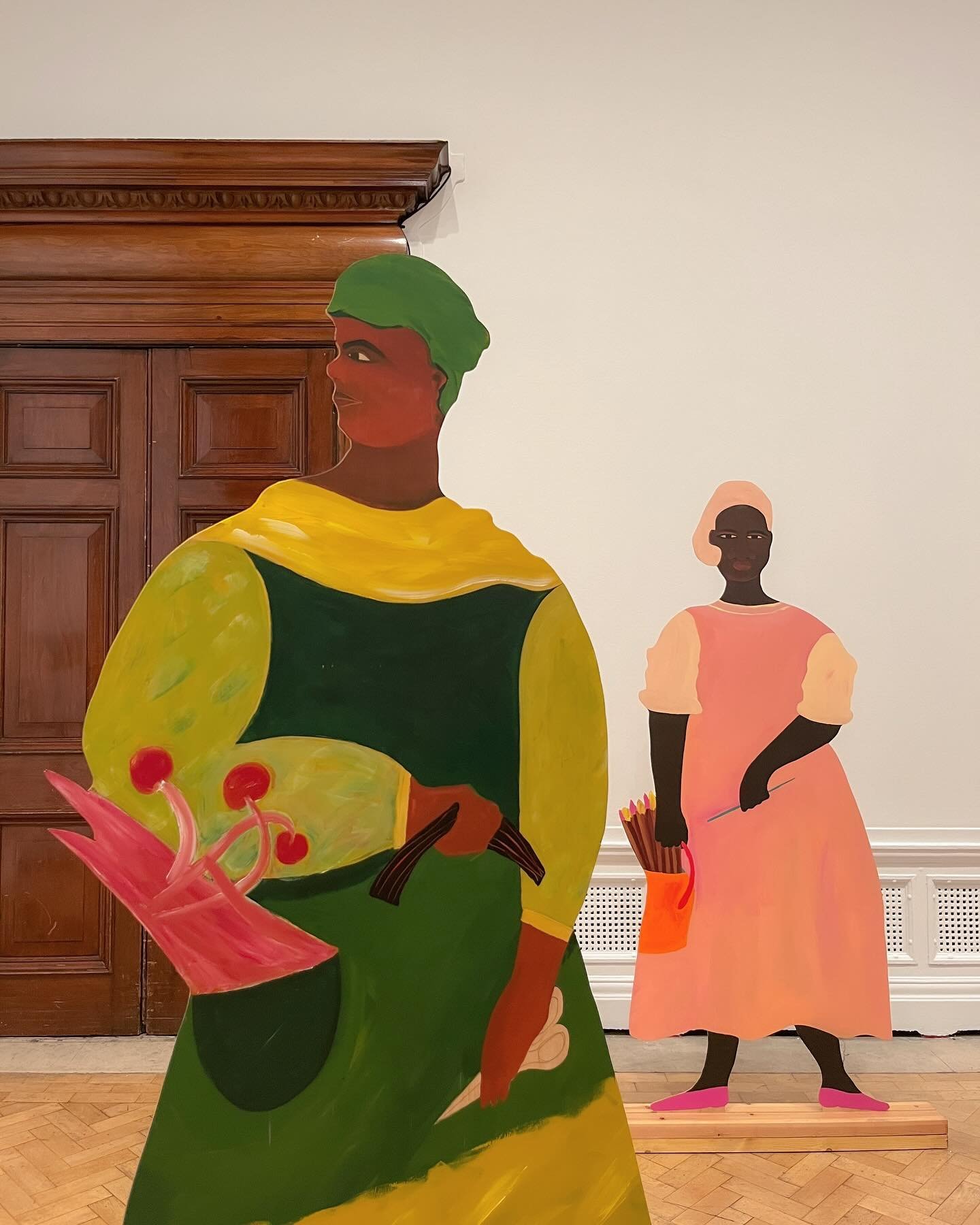 Last chance to visit Entangled Pasts at the Royal Academy, an enlightening collection of works challenging colonial history and contemporary responses. It ends with the wonderful Lubaina Himid installation Naming the Money which won the Turner Prize.