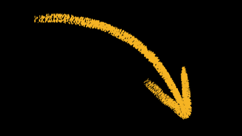 Yellow arrow pointing downward against a black background.