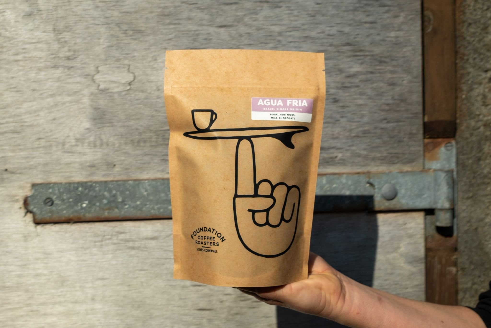 Agua Fria Pulped Natural Single Origin Brazilian Foundation Coffee Roasters St Ives Cornwall