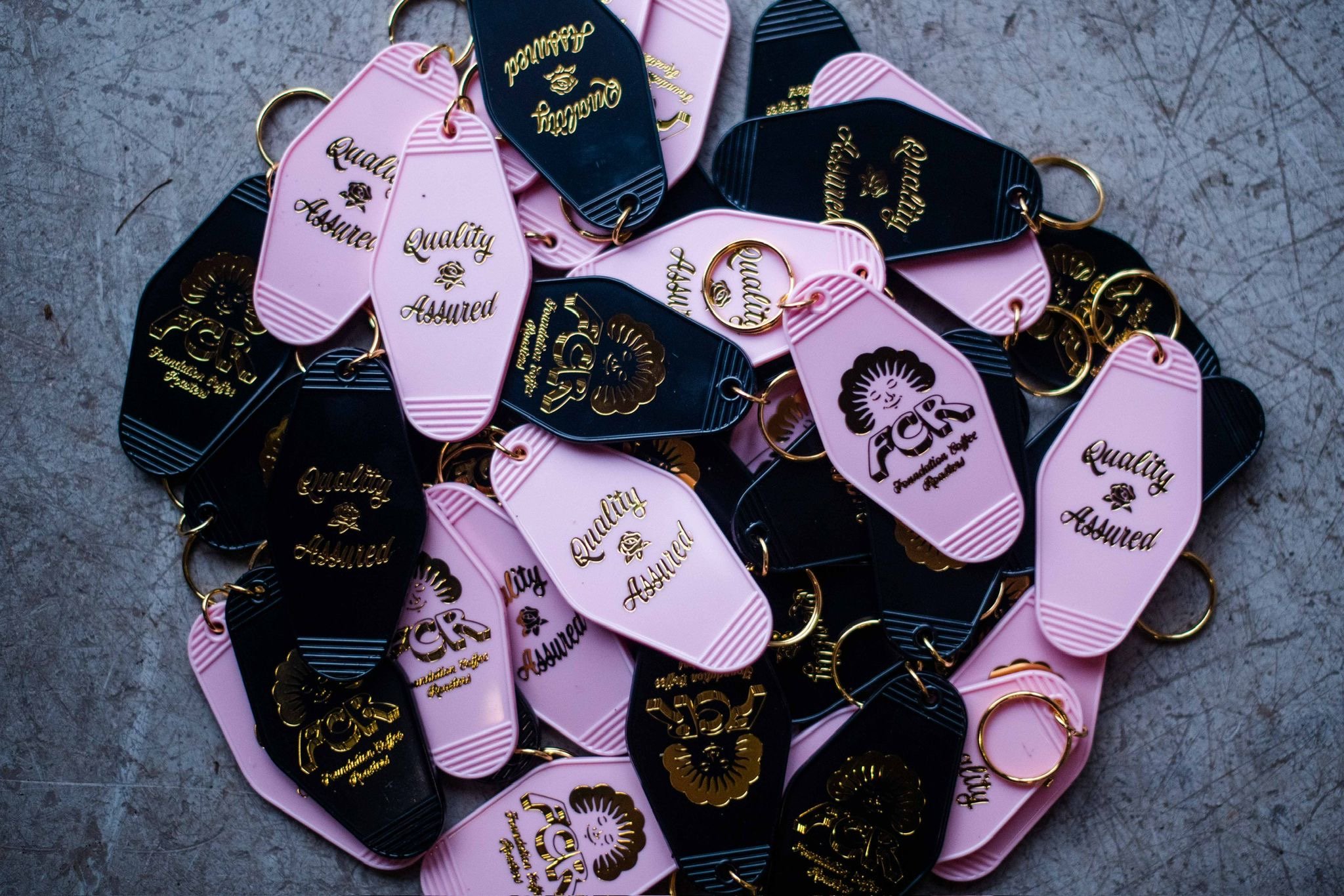 Foundation Coffee Roasters Sun Head Motel Hotel Keyring Merch St Ives Cornwall