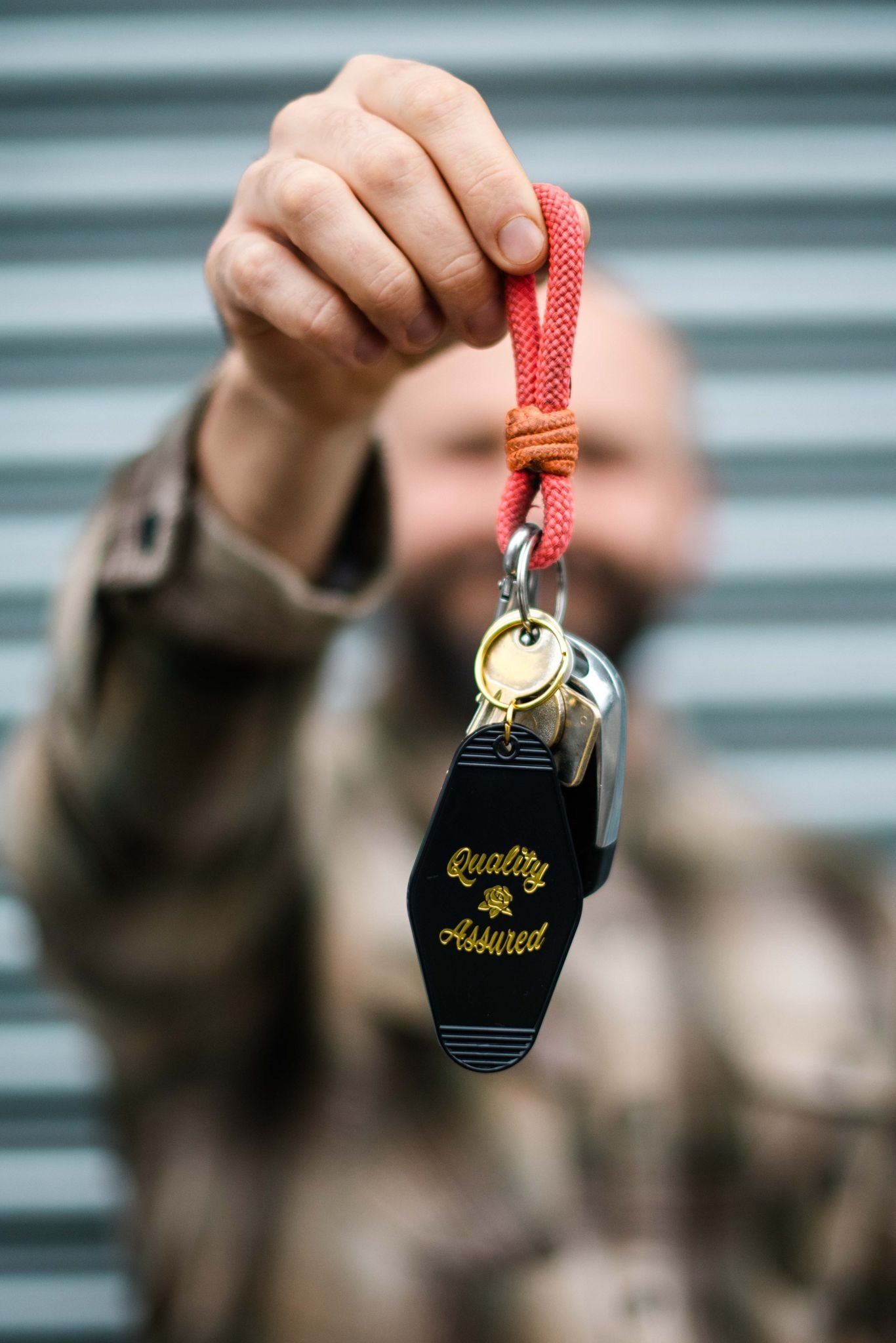 Foundation Coffee Roasters Sun Head Motel Hotel Keyring Merch St Ives Cornwall