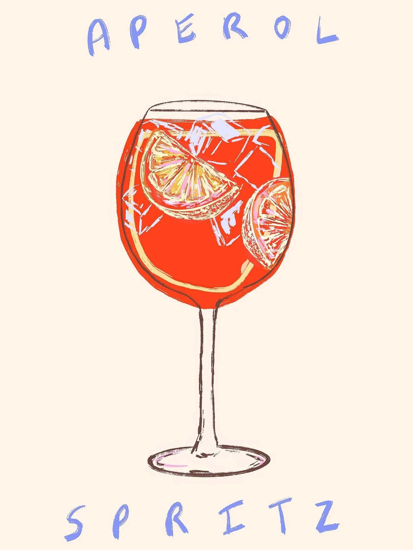 Newness loading ❤️❤️❤️❤️🍊

Forever never over spritz season!! Aperol spritz and other cute cocktail prints dropping soon to @eastendprints available to purchase in all sizes for art prints and greeting cards, coming super soon!!

Both will be also o