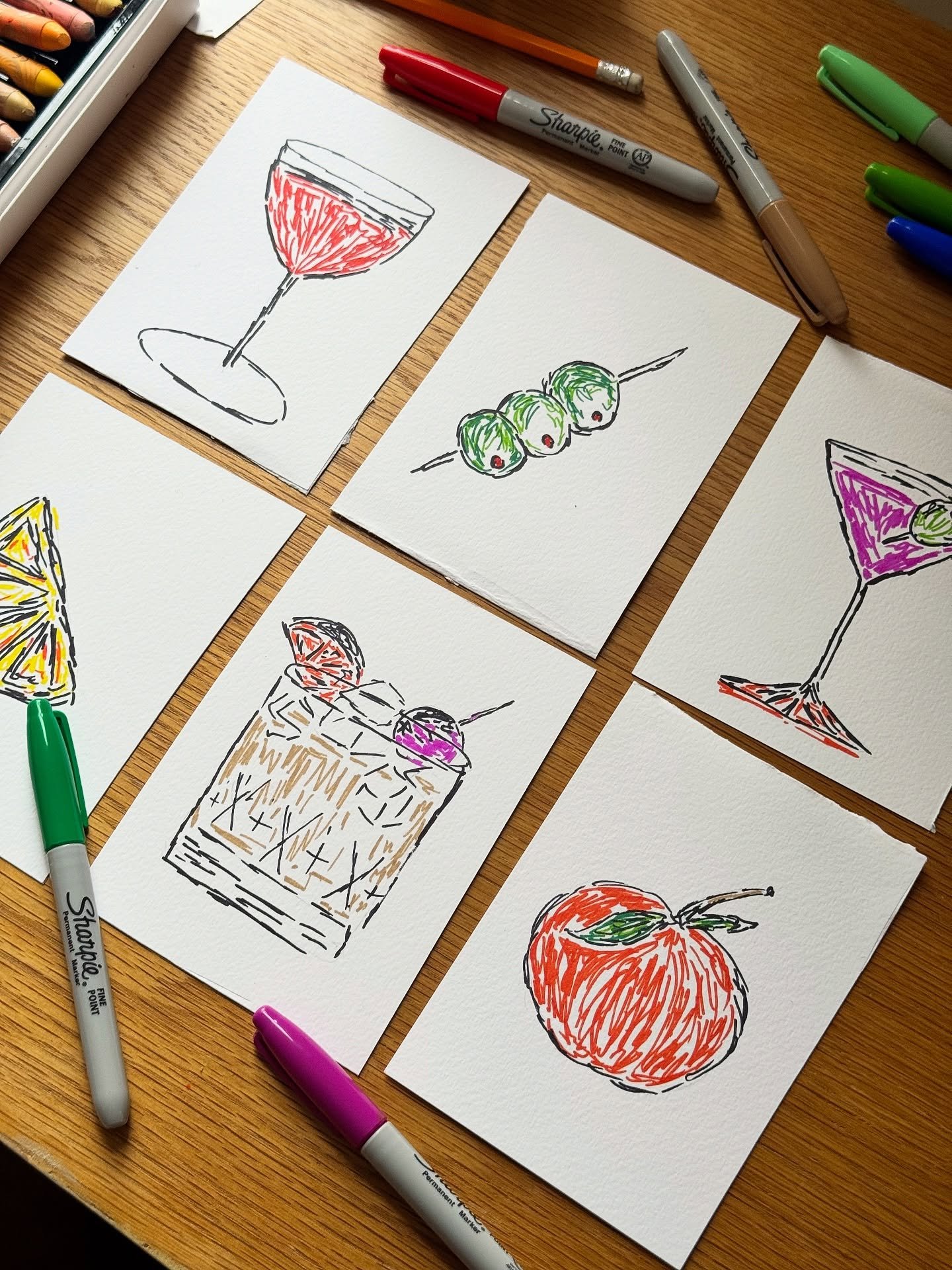 November fun consisting of either drawing cocktails or drinking them 🍸🎨

1. Fun work for a mini print series ❤️ 
2/3. @moatwoodgin evening at the lovely @brunswick_house last week!!
4. Table of dreams 
5. With my fav girlie @honorpowley 
6. @gailsb