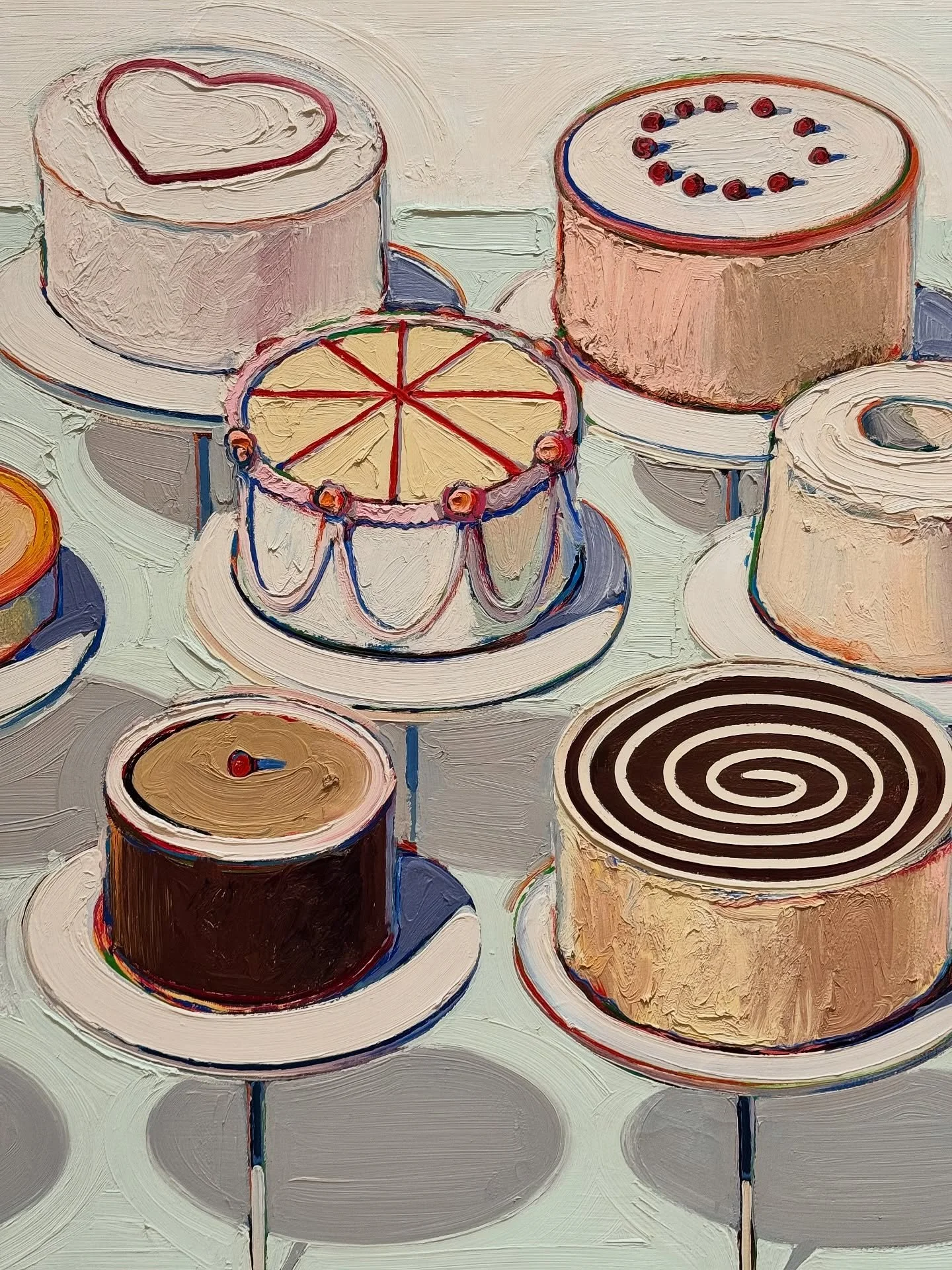 A week of fun moments 

1. Wayne Thiebaud exhibition!!!
2. Dreamy stairs @courtauld 
3. 🎀🎀🎀 puff sleeve @dreamsisterjane 
4. @cornershop180 
5. And the fluffiest scrambled eggs 
6. Spicy margs always 
7. @sourdoughsophia winter menu treats
8. 🫶
9