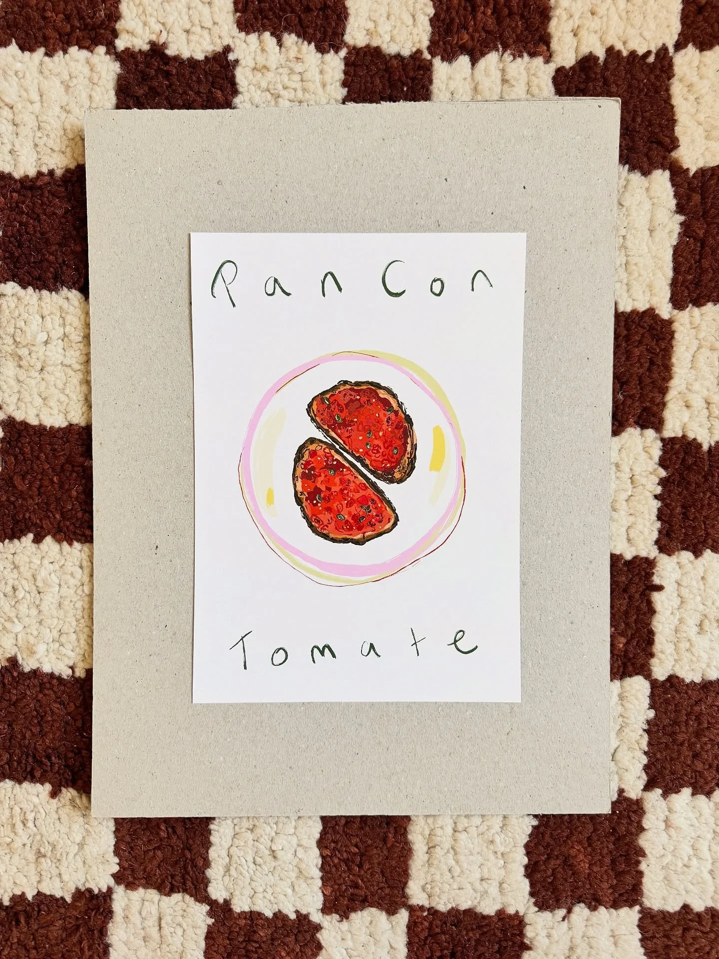 January moments 🫶

1. Panc Con Tomato print 🍅 
2. My work in @topdrawerlondon as part of @eastendprints 
3. Egg &amp; buttery toast🫶
4. Egg and toast in drawings 
5. @hardlinescoffee coffee!!
6. Jacket of dreams!!💓
7. My lovely friend @hiyaimhan 