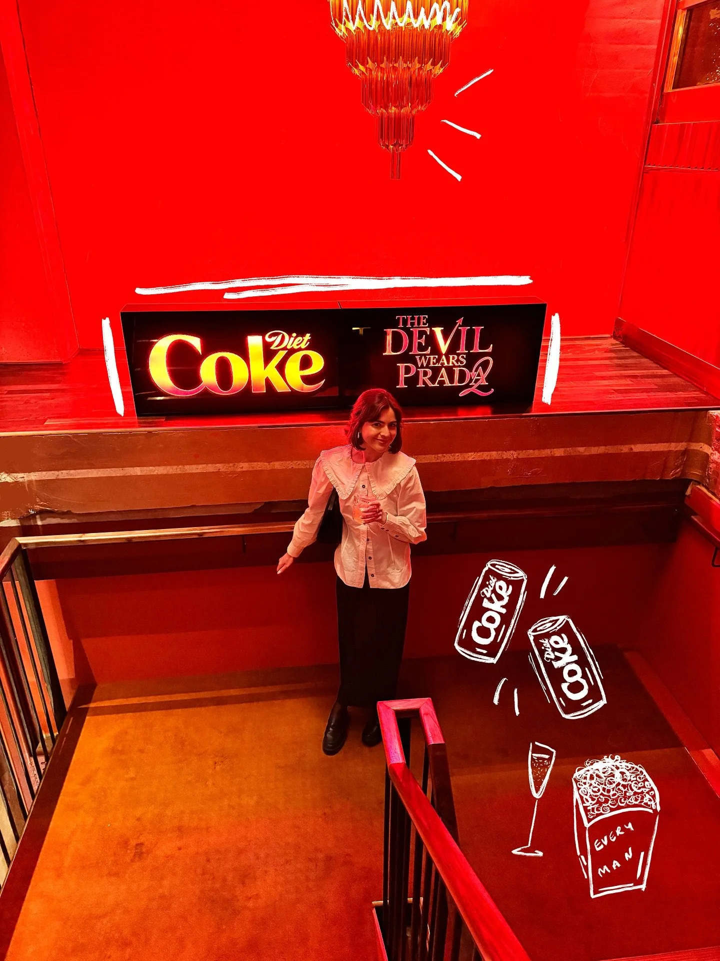 Fun stuff lately 💓🎀🎀🎀

1. Early screening for Devil Wears Prada 2 at @everymancinema with Diet Coke ❤️👠
2. First of many this summer!! Build your own British cheese boxes with @grapeandfig and bags by me 🎨
3. @youngspubs summer spritz menus !!

