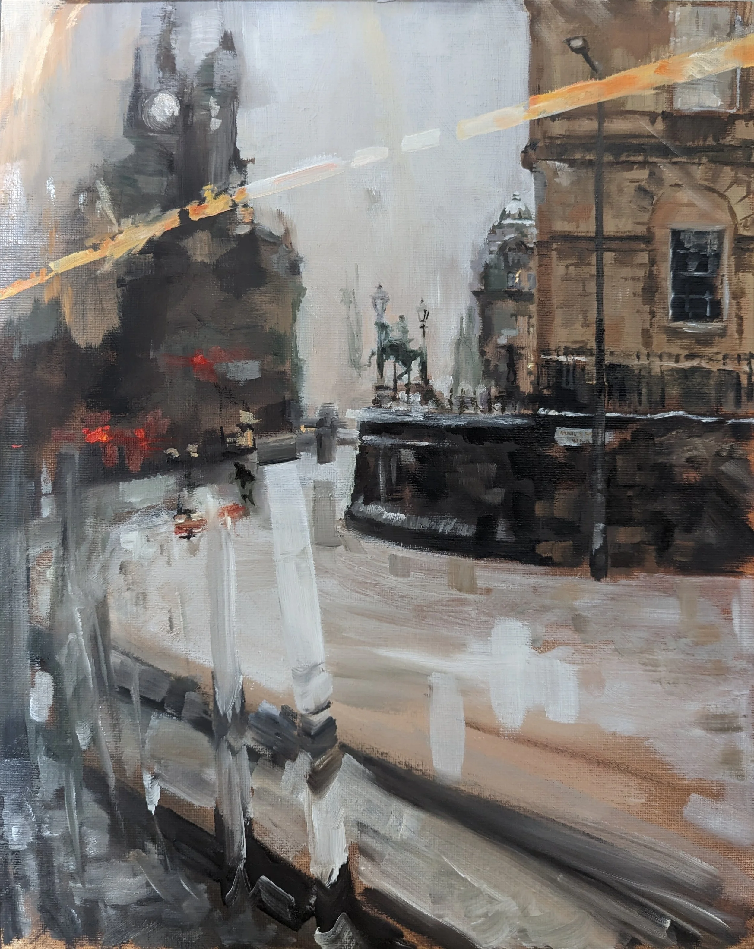 View from the 49
25 x 35cm (sold)