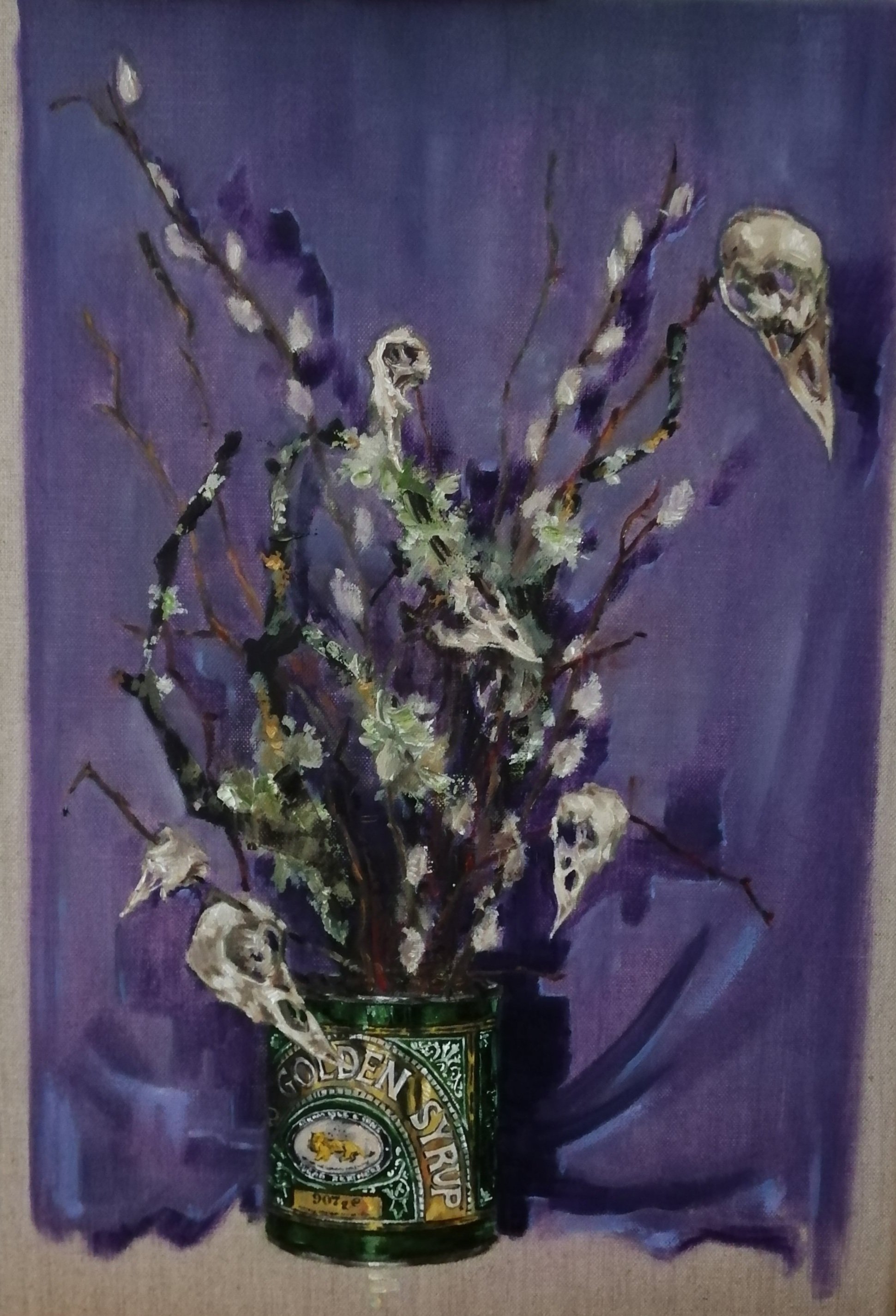 Still life with syrup