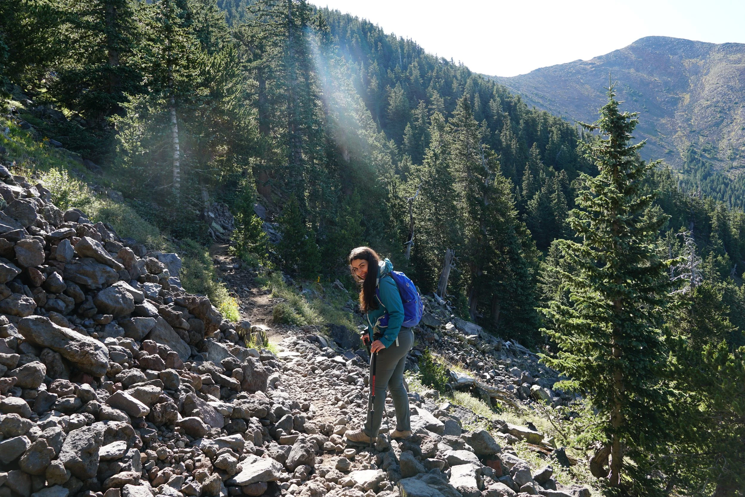 Humphreys peak trail rocks.JPG