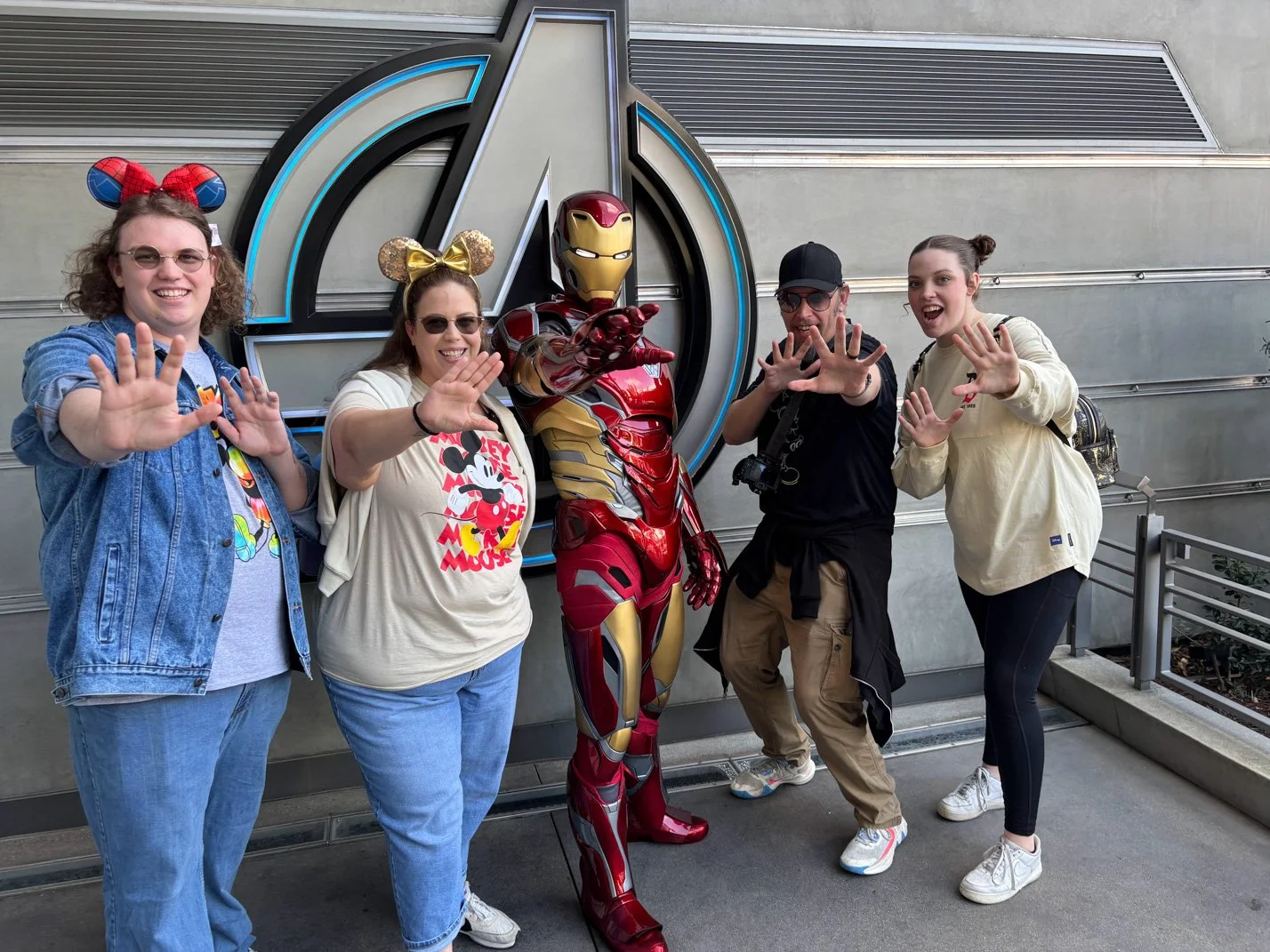 Meeting Iron Man - Amy did not misidentify this one!