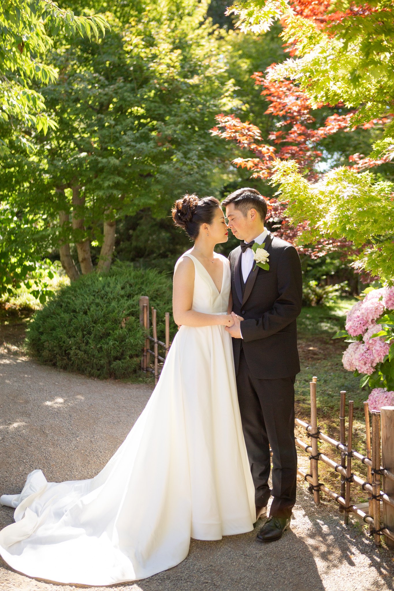 Hakone Gardens wedding