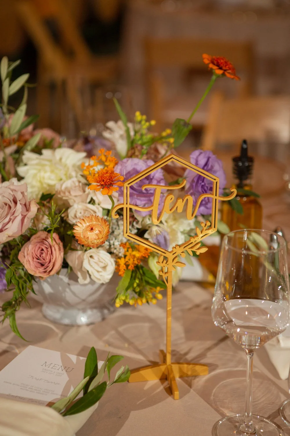 wine cave wedding