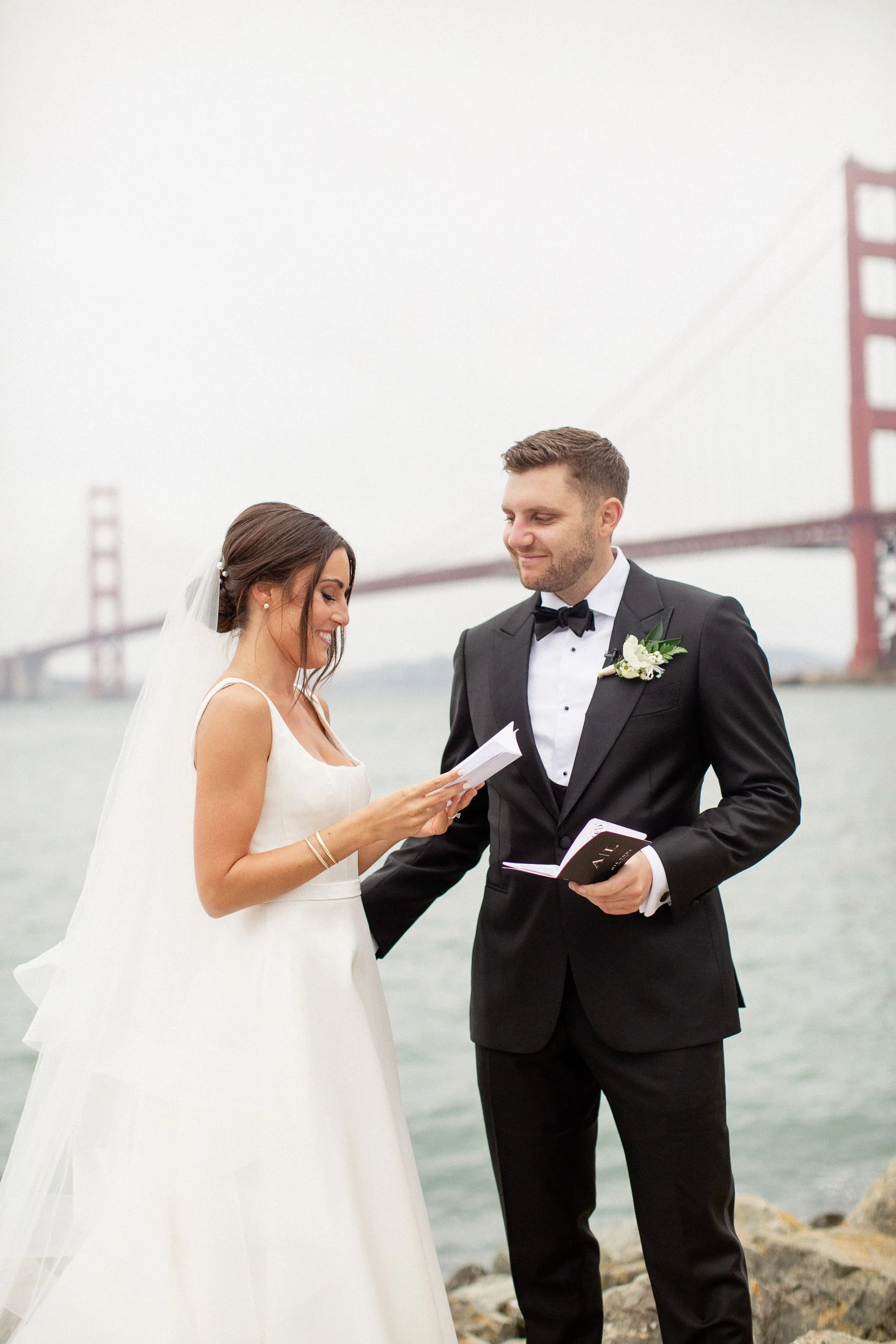 golden gate wedding