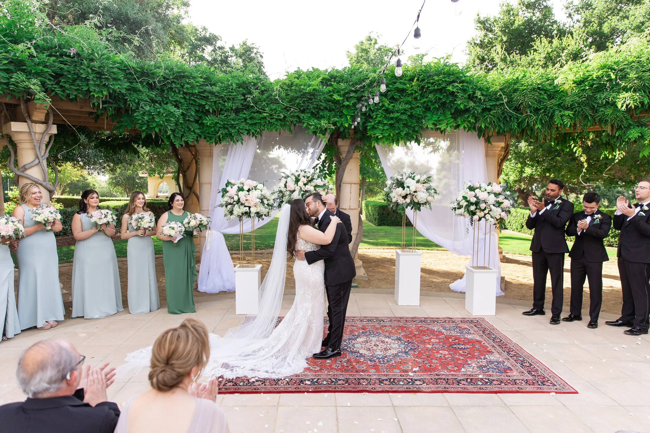 club at ruby hill wedding ceremony
