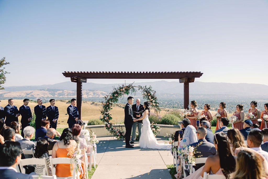 outdoor silver creek ranch wedding