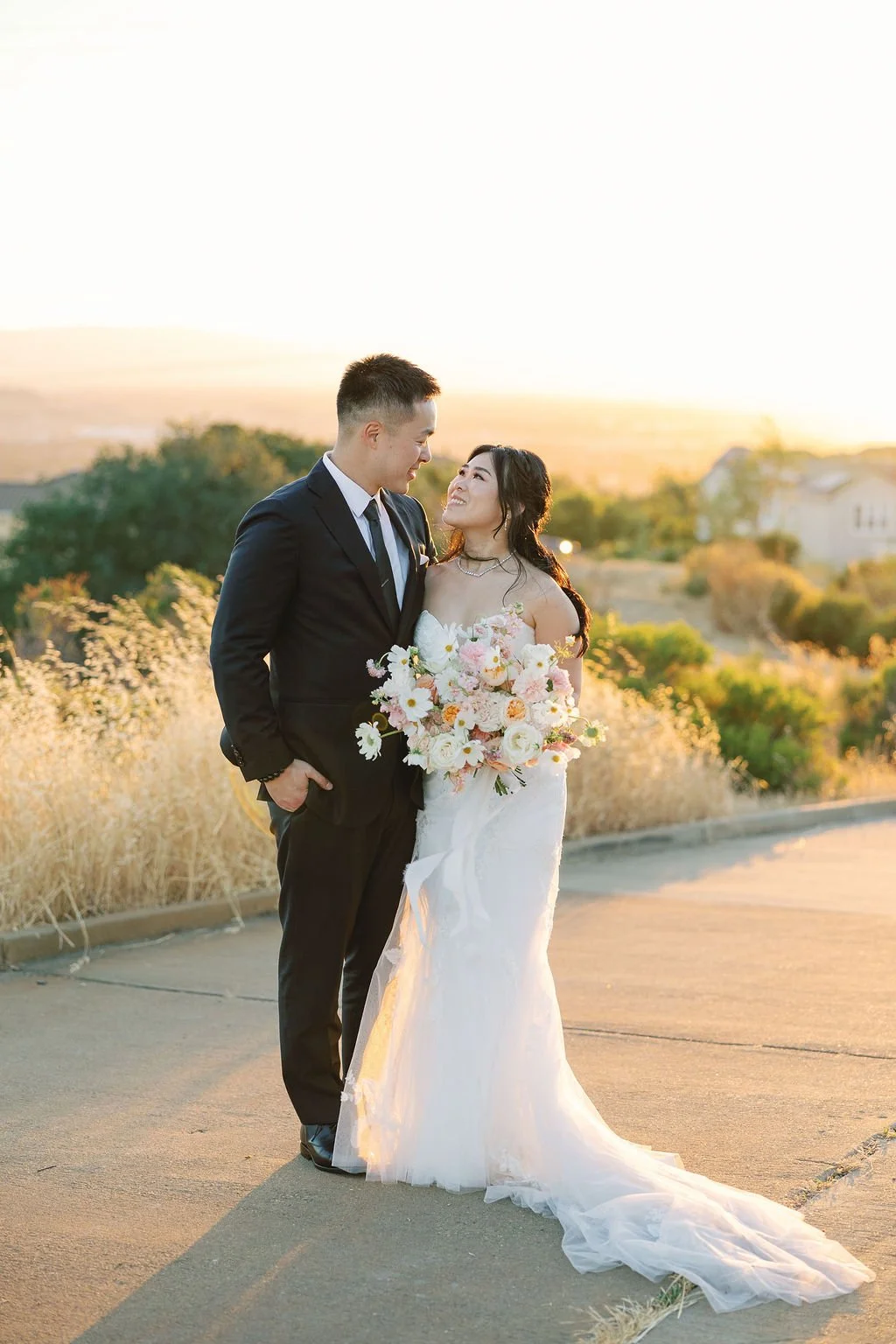 ranch at silver creek sunset couples photos