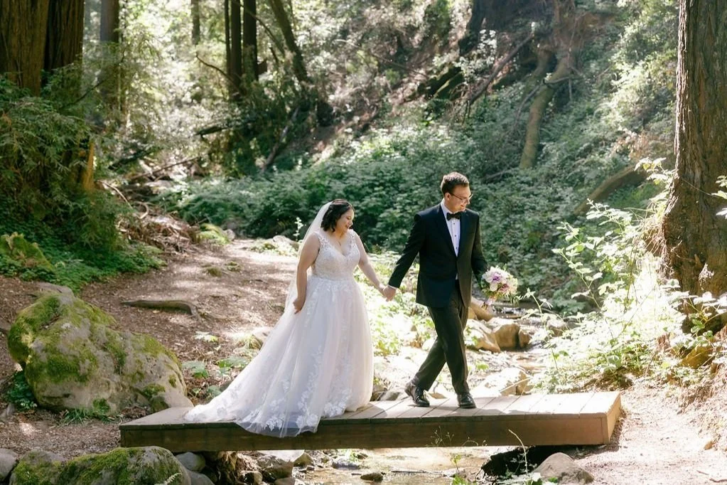 A Laid-Back Love Story Under the Redwoods: A Summer Wedding at Saratoga Springs