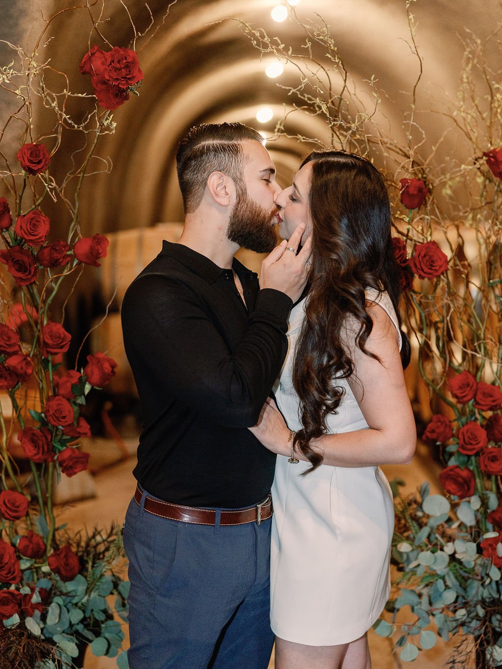 wine cave kiss
