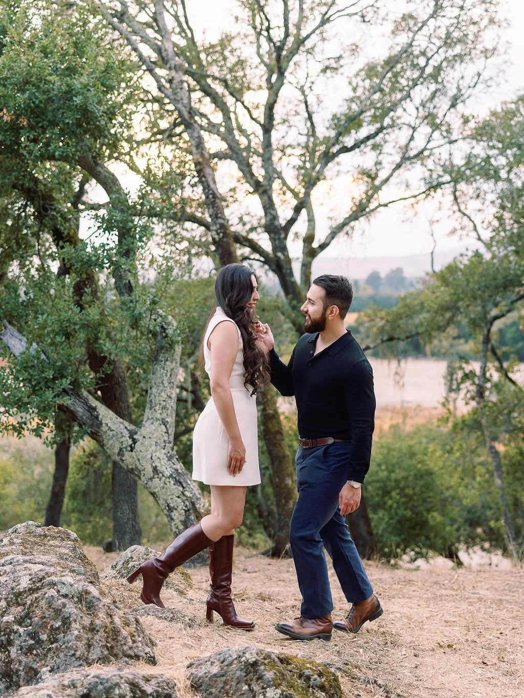 fall sonoma engagement