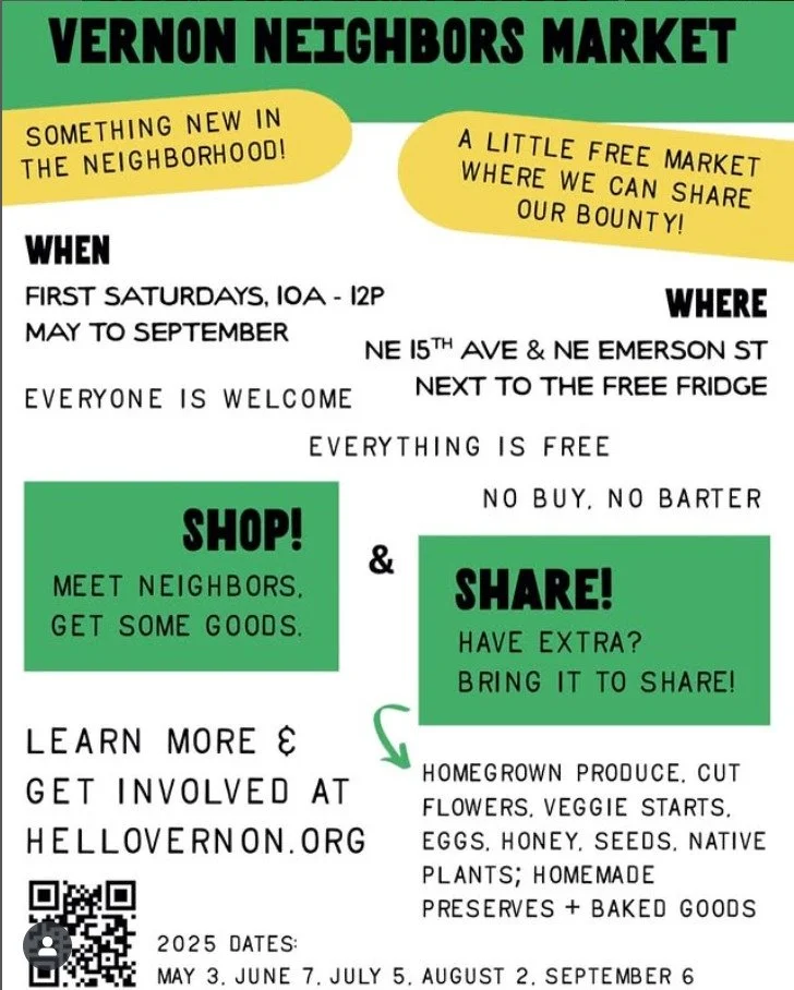 This morning! 10-Noon. 
NE 15th+Emerson
Posted by Dusty