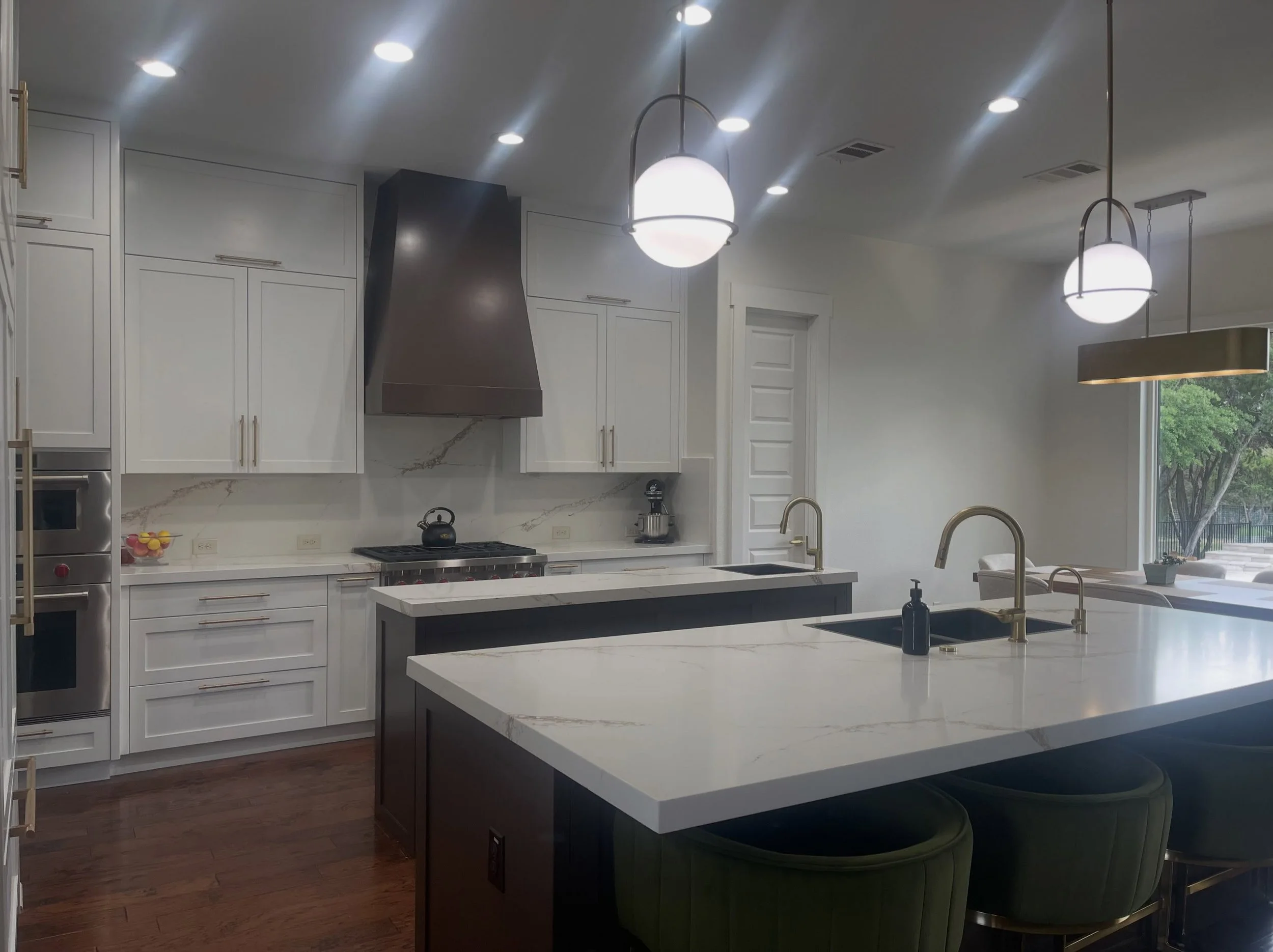 What a stunning kitchen. This was a pretty amazing project to work on. 
This could be your kitchen too! 

#customcabinetry #lakewaytx #austinwoodworking #customwoodworkingatx