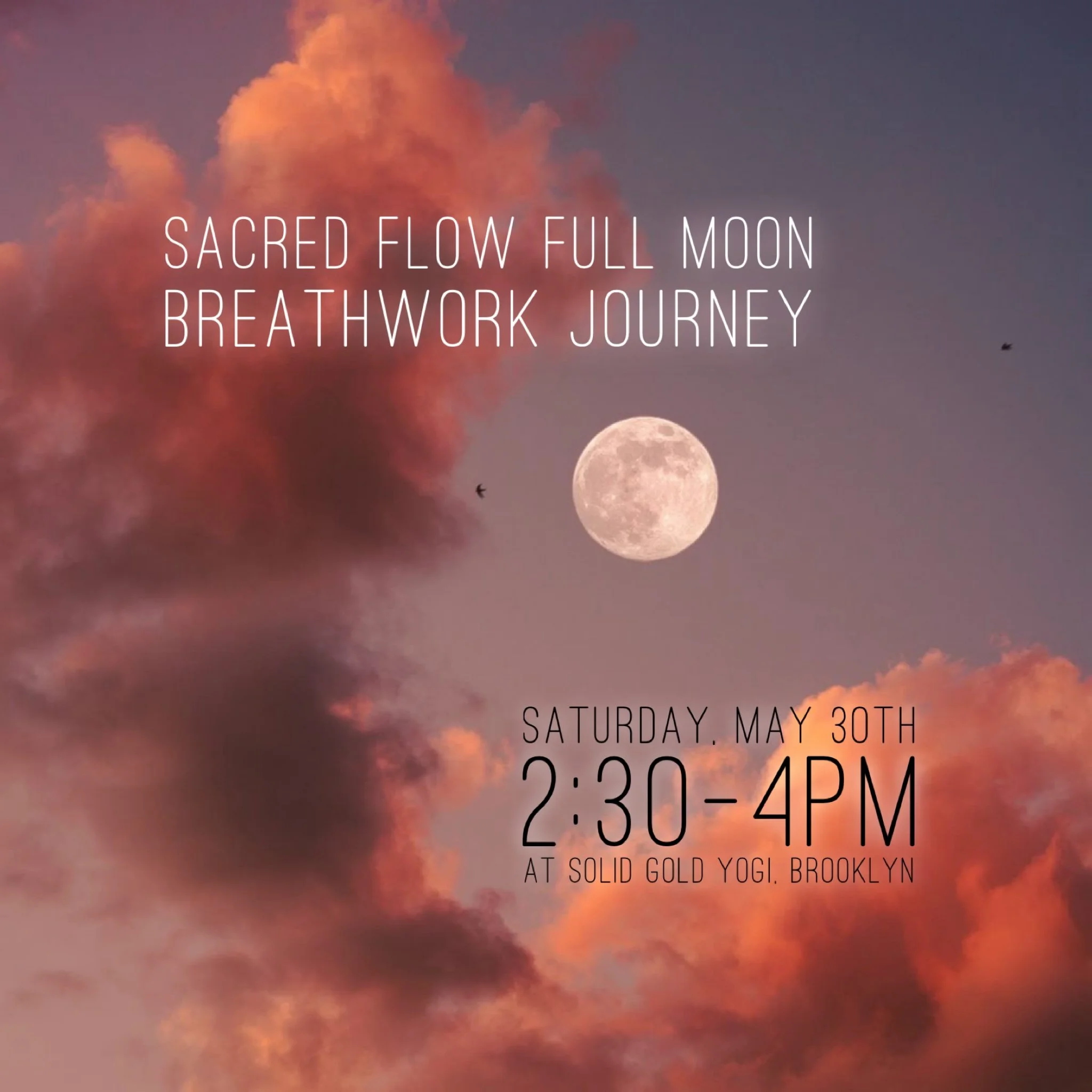 Full Moon Breathwork in Brooklyn, NY