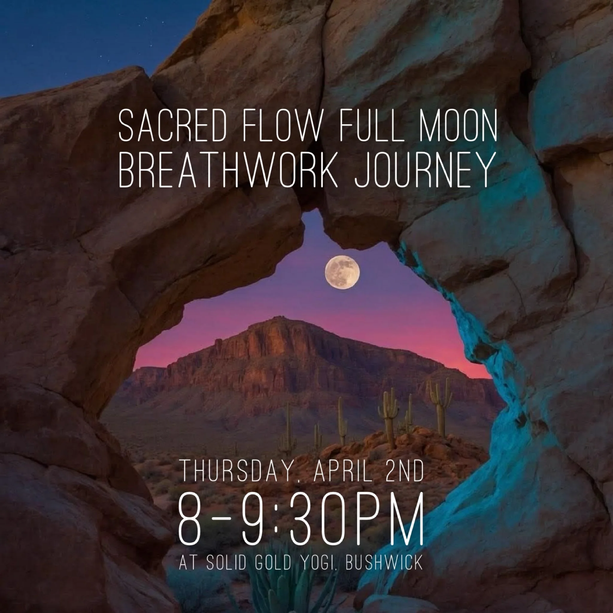 Full Moon Breathwork in Brooklyn
